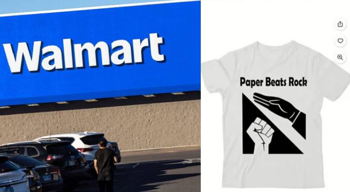 ¡ATENCIÓN! Walmart retira camiseta con supuesto saludo nazi tras protestas de clientes: "actuamos de inmediato"