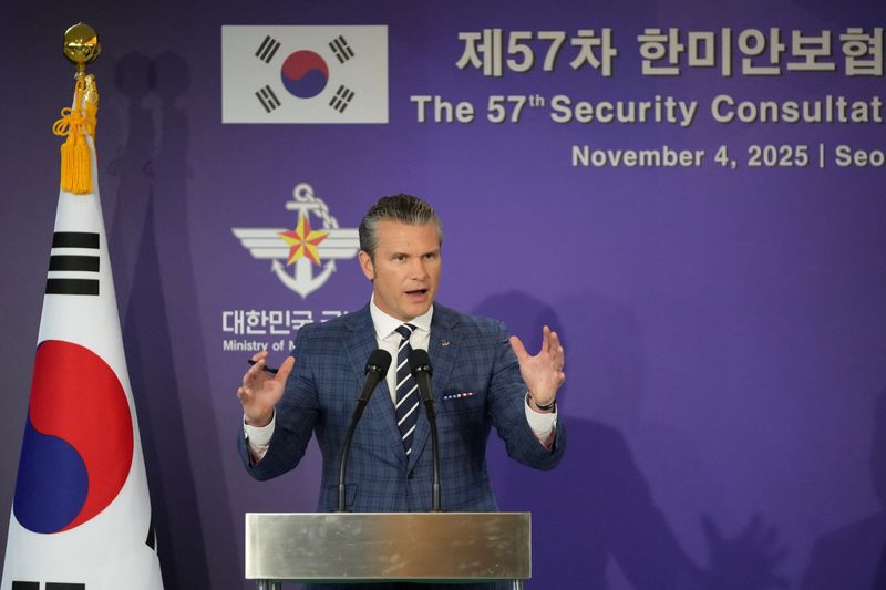 Hegseth says US-South Korea alliance focused on North Korea but 'flexibility' needed