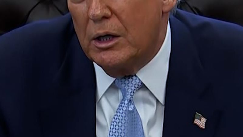 Trump says his voice is rough because of shouting at people over trade