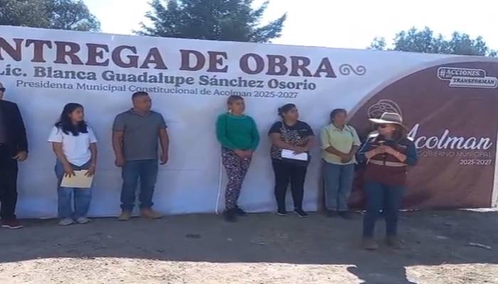 Acolman garantiza aplicación equitativa del presupuesto en comunidades