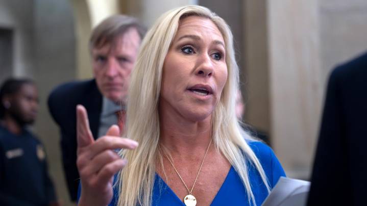 Rep. Marjorie Taylor Greene of Georgia, former Trump loyalist, says she is resigning from Congress