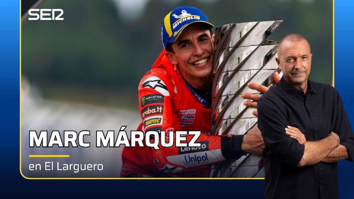Marc Márquez, este martes en 'El Larguero'