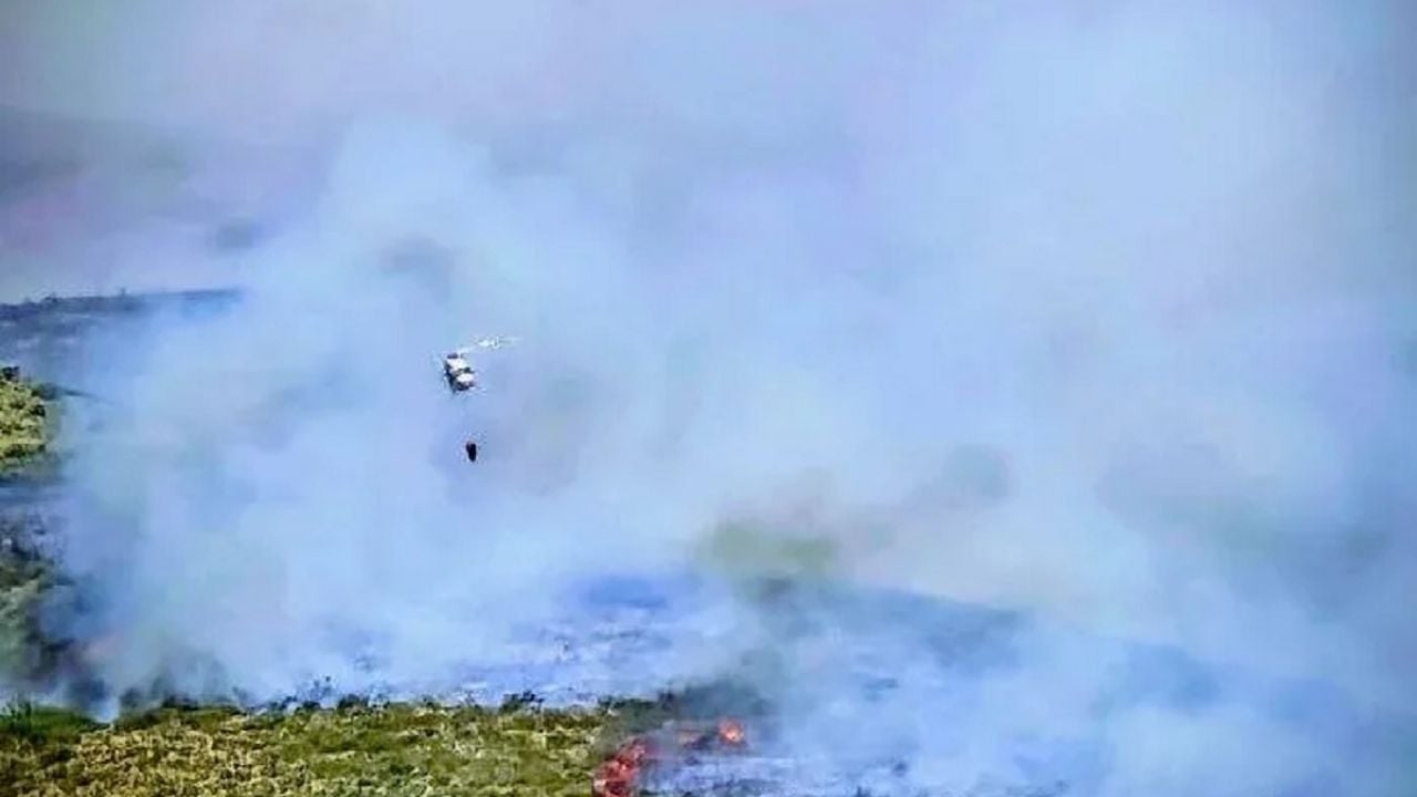 Fue contenido el incendio de Cerro Caicayén y la preocupación se traslada a Loncopué