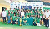 Indus International School bags silver in ISSO Athletics National Meet