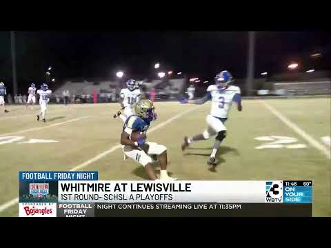 Football Friday Night: Whitmire Community School vs. Lewisville High School 