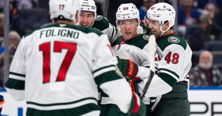 Kaprizov has goal and assist as Wild beat Islanders 5