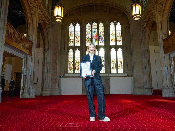 Cate Blanchett receives Freedom of the City of London
