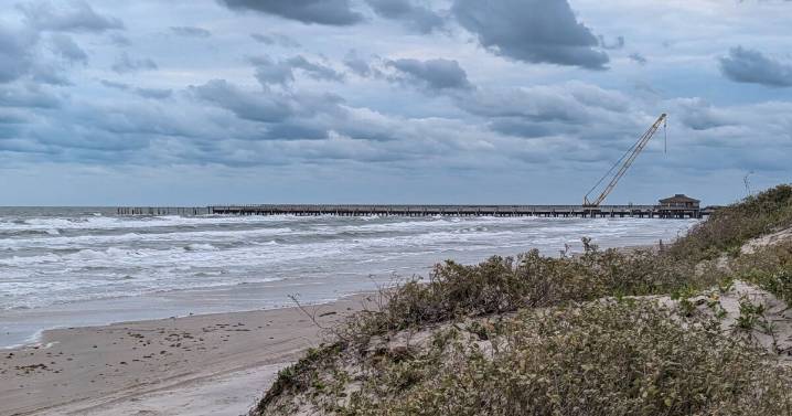 Overcast skies and breezy conditions with showers overnight