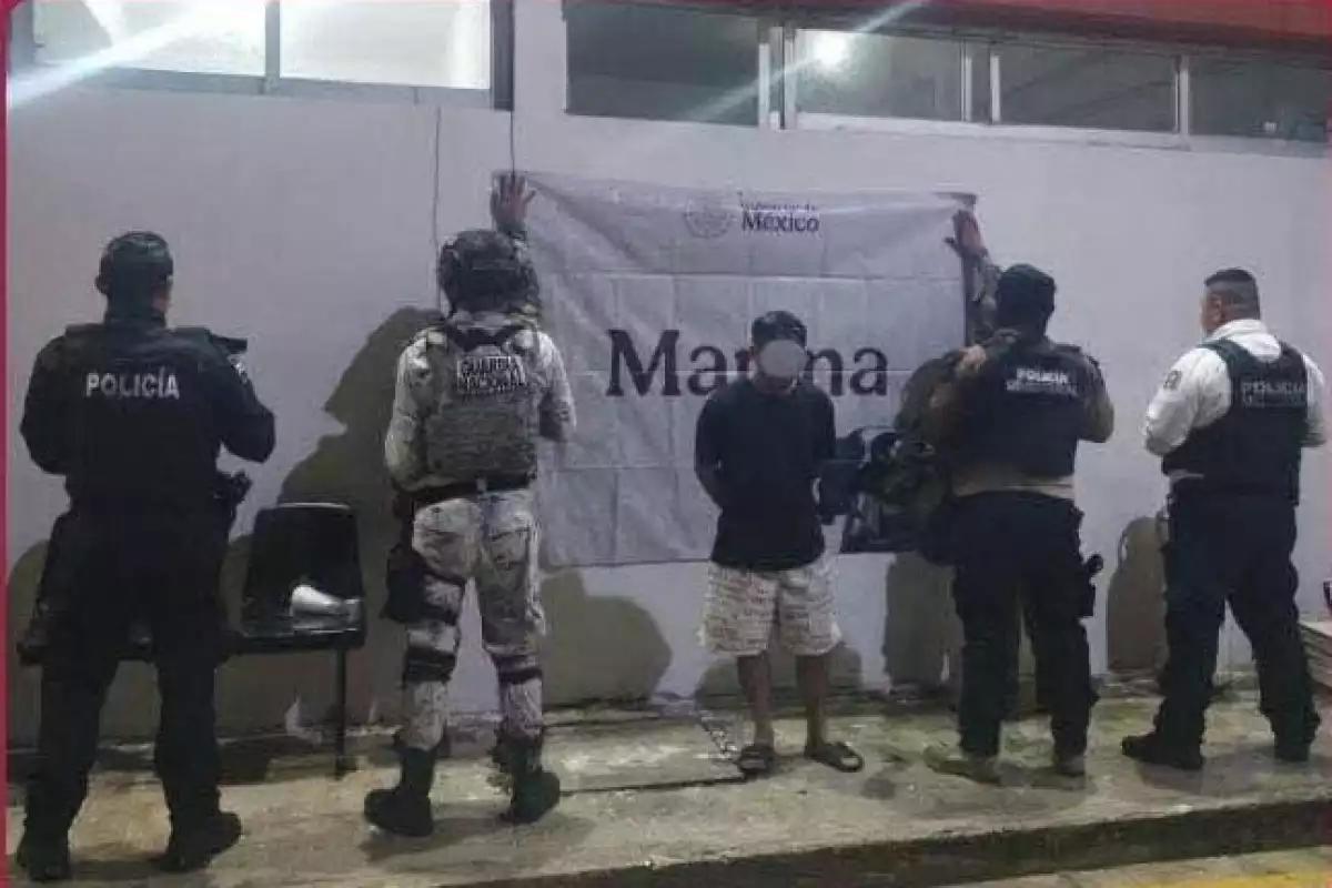Operativo en la Manigua deja un detenido y droga decomisada en Ciudad del Carmen