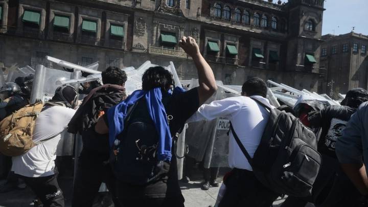 Condena Suprema Corte violencia en manifestación de la Generación Z