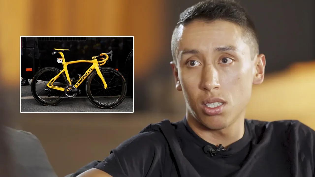 Egan Bernal denunció la desaparición de una valiosa bicicleta: con ella ganó el Tour de Francia