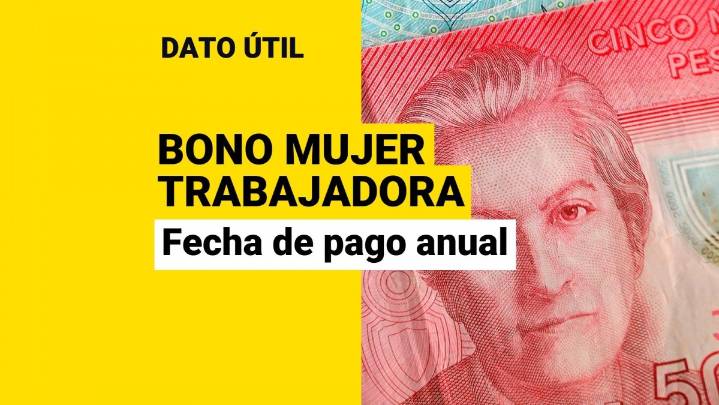 Pago anual del Bono Trabajo Mujer: ¿En qué mes se paga?