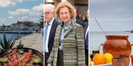 El restaurante que la reina Sofía visitó en Ibiza y la curiosa bebida alcohólica típica que probó: “Gracias por su visita y por disfrutar de nuestro café caleta”