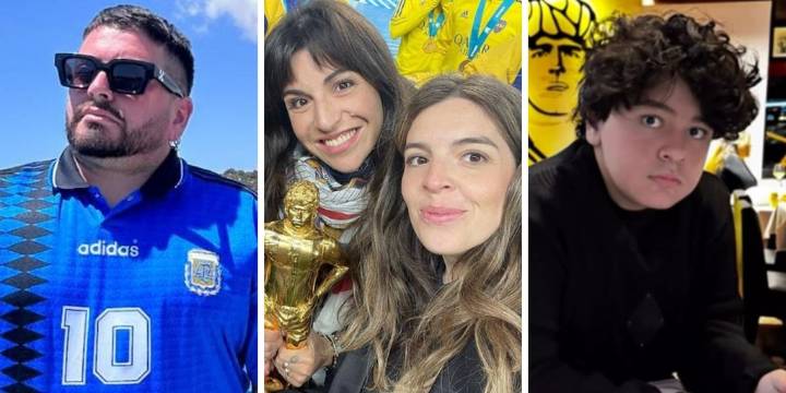 A cinco años de la muerte de Diego Maradona, sus hijos lo recordaron con dolor, promesas de justicia y mensajes íntimos