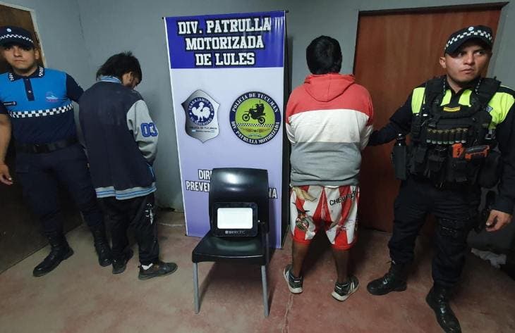 Aprehenden a dos hombres tras el robo en una iglesia de Lules