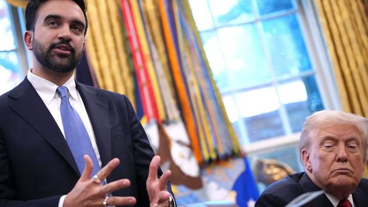 Encuentro entre Trump y Mamdani: así fue el viral acercamiento del presidente con uno de sus más polémicos opositores