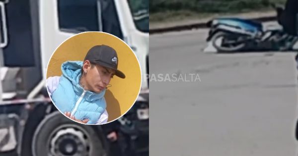 Revelaron quién era el salteño que murió al chocar contra un camión recolector