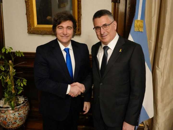 Milei irá a Israel en 2026 para la mudanza de la embajada argentina a Jerusalén