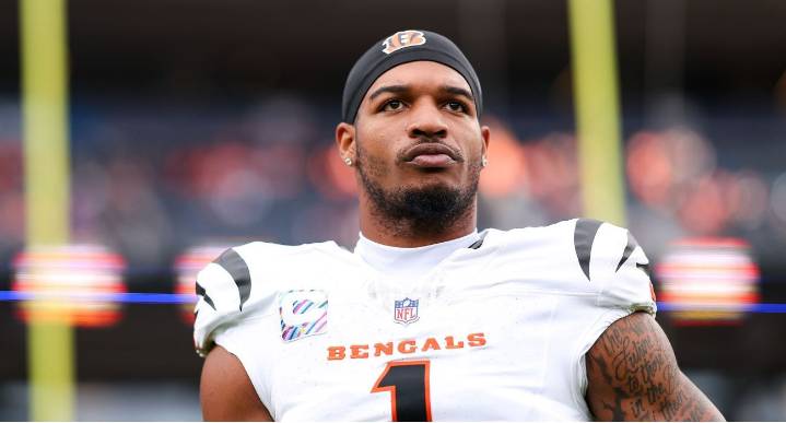 NFL suspende a Ja'Marr Chase un partido por escupir a rival