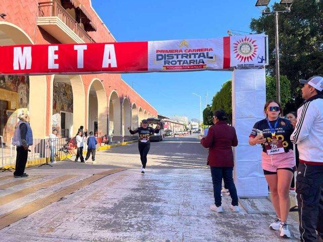 Corren en Huajuapan para frenar la polio