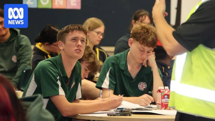 Mock crime scene workshop aims to drive more youth interest in regional careers