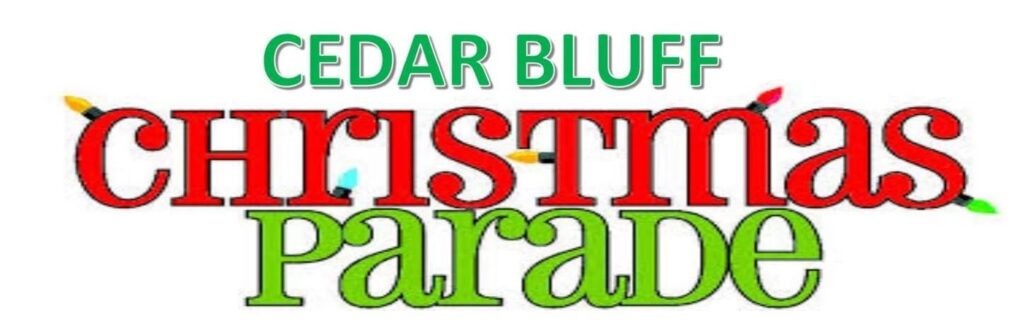 Cedar Bluff’s annual Christmas Parade is set for Saturday, November 22