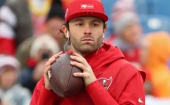 Is Baker Mayfield playing for Buccaneers vs Cardinals today in Week 13 of 2025 NFL season?