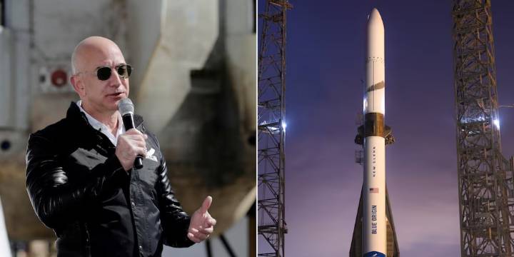 Jeff Bezos lanzará su cohete New Glenn en misión a Marte: cuándo y cómo ver el despegue