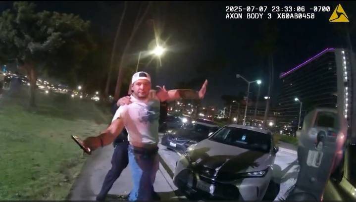 Border Patrol agent arrested in Long Beach was combative, asked police if they are ‘stupid’