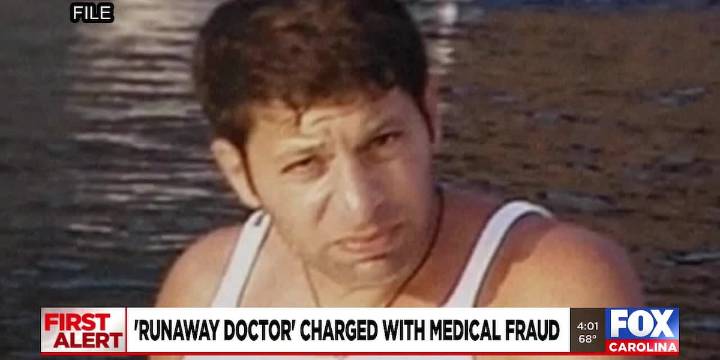 'Runaway Doctor' charged with medical fraud