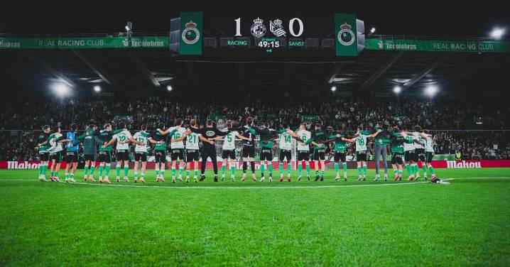 El Racing de Santander, infalible en ataque