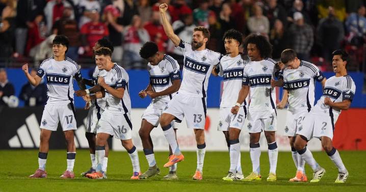 Priso scores in stoppage time, Halbouni nets winner in PK shootout; Whitecaps sweep Dallas