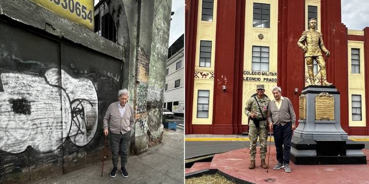 El hijo de Mario Vargas Llosa confesó que los paseos con su padre “se convirtieron en una forma de ayudarle a morir feliz”