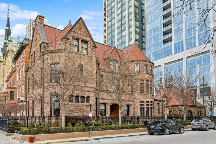 Rush & Division 6-bedroom home with marble fireplaces: $18.5M