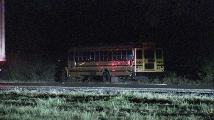 School bus involved in crash near Elgin