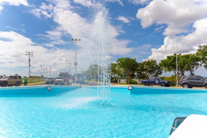 Gobernadora inspeccionó obras que se ejecutan en Ciudad Bolívar