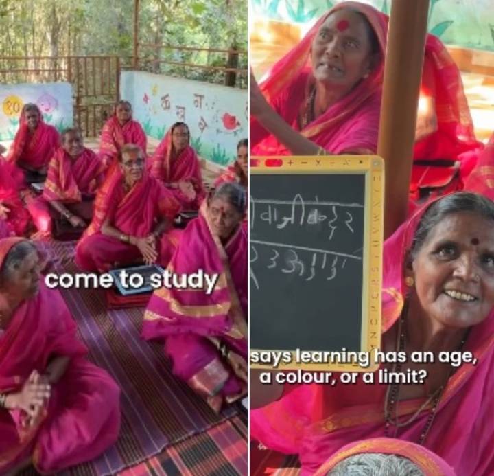 'Aajibai Chi Shala': Grandmas in Maharashtra go back to school!