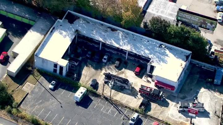 Eight displaced after fire erupts at Riverdale motel