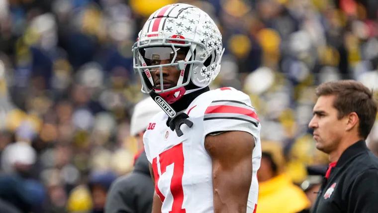 Why Ohio State Buckeyes players have stickers on their helmets