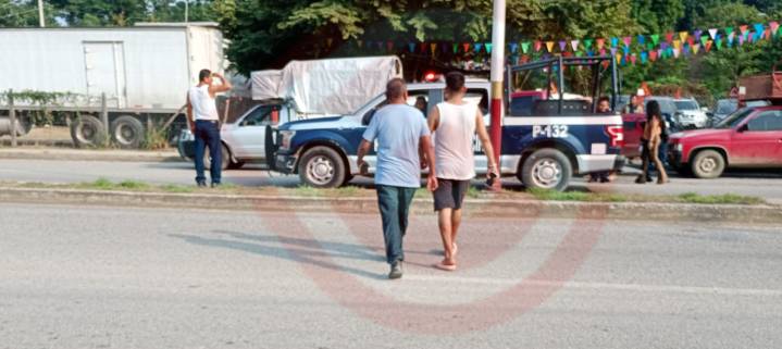 Rescataron conductor de camioneta de ser retenido