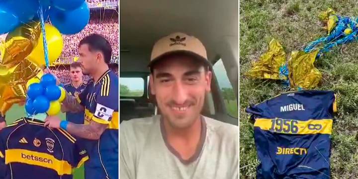 Habló el productor rural de un pueblo uruguayo que encontró la camiseta de Boca en homenaje a Russo: dónde la halló y qué hará con ella