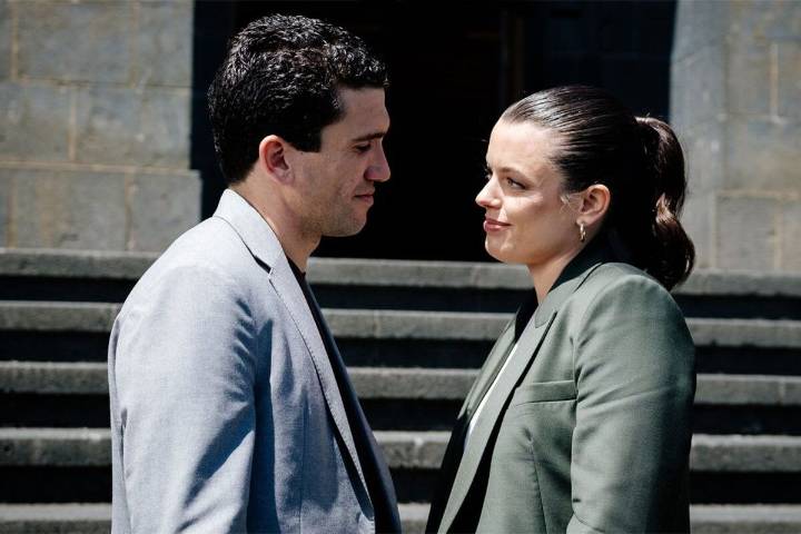 Jaime Lorente, Adriana Torrebejano y Leo Harlem, al frente de 'Coartadas'