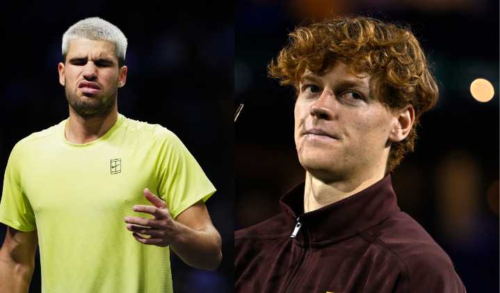 ¿Sinner o Alcaraz? El ATP Finals definirá el número uno del ranking