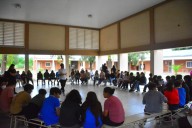 Castelli: jornada de trabajo y concienciación en la E.E.S. N°134 de Zaparinqui