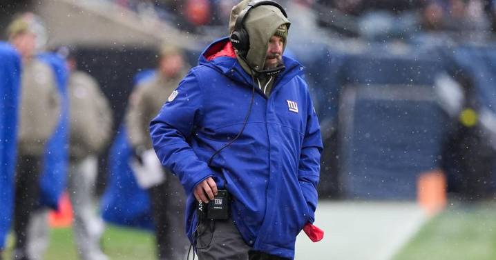 Giants coach Brian Daboll fired with team at 2-8 midway through his 4th season