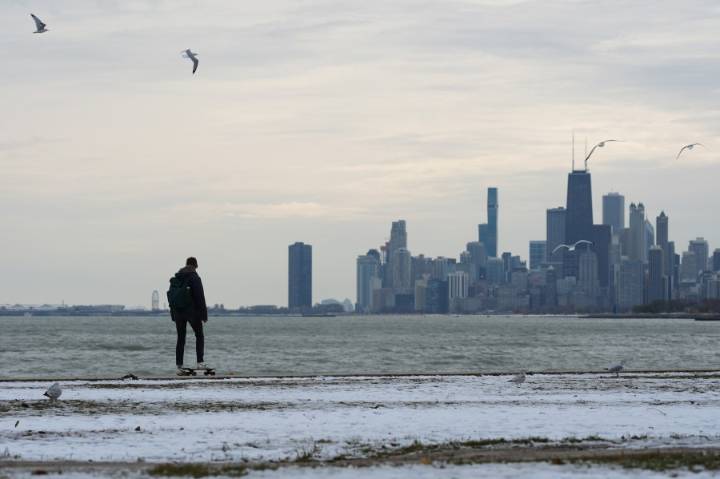 Record-low temperatures shock the Southeast US while snowfall blankets parts of the Northeast