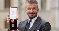 “Sir David Beckham”: el exfutbolista inglés es nombrado caballero en una emotiva ceremonia en Windsor