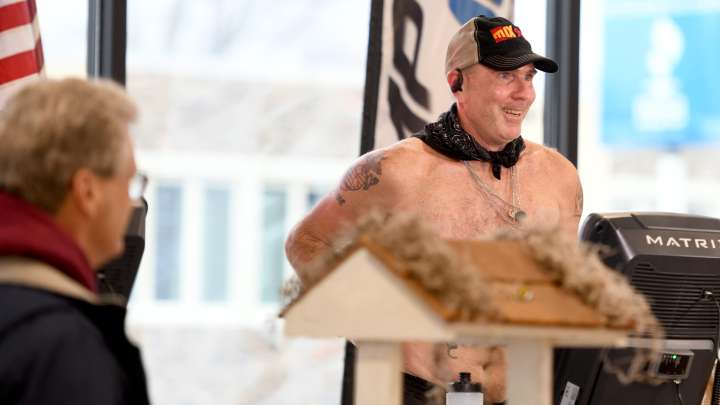 24-hour treadmill marathon will benefit Domestic Violence Project