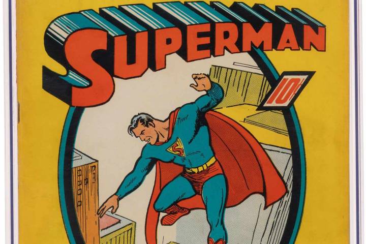 First-Edition 'Superman' Comic Fetches Record $9M at Auction