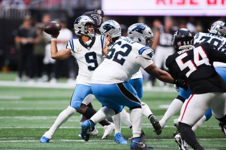 Deadspin | Panthers down Falcons in OT on career day for Bryce Young